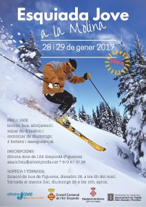 cartell Esquiada Jove 2017